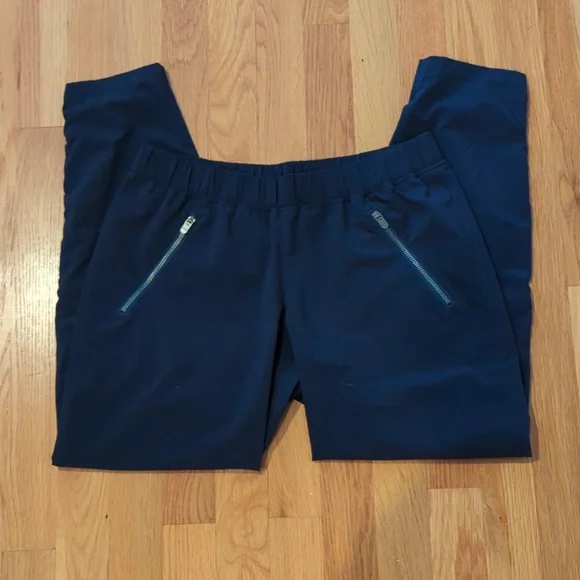 Athleta Aspire Pants Navy Blue 4P EUC - Picture 7 of 12